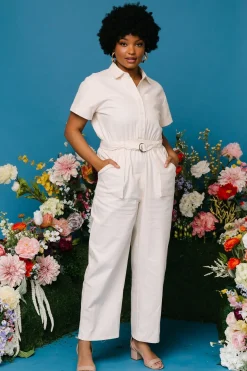 Baltic Born JUMPSUITS + ROMPERS|Newport Jumpsuit | Cream