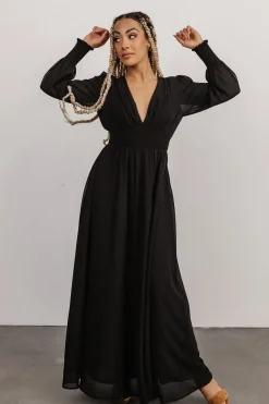 Baltic Born WEDDING SUITE|wedding guest|Olivia Maxi Dress | Black