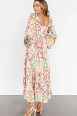 Baltic Born bump friendly|Ophelia Maxi Dress | Multi Print