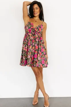 Baltic Born short dresses|Pasionaria Mini Dress | Multi Floral