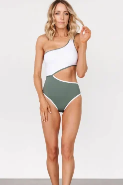 Baltic Born one piece|Portofino One Piece | Black + White