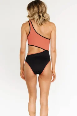 Baltic Born one piece|Portofino One Piece | Rosewood + Black