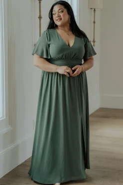 Baltic Born maxi dresses|WEDDING SUITE|Ramona Maxi Dress | Dark Sage