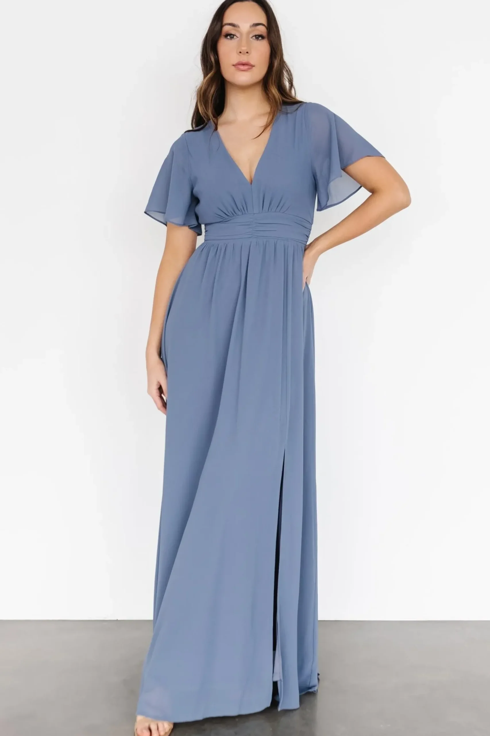 Baltic Born maxi dresses|WEDDING SUITE|Ramona Maxi Dress | Whisper Blue