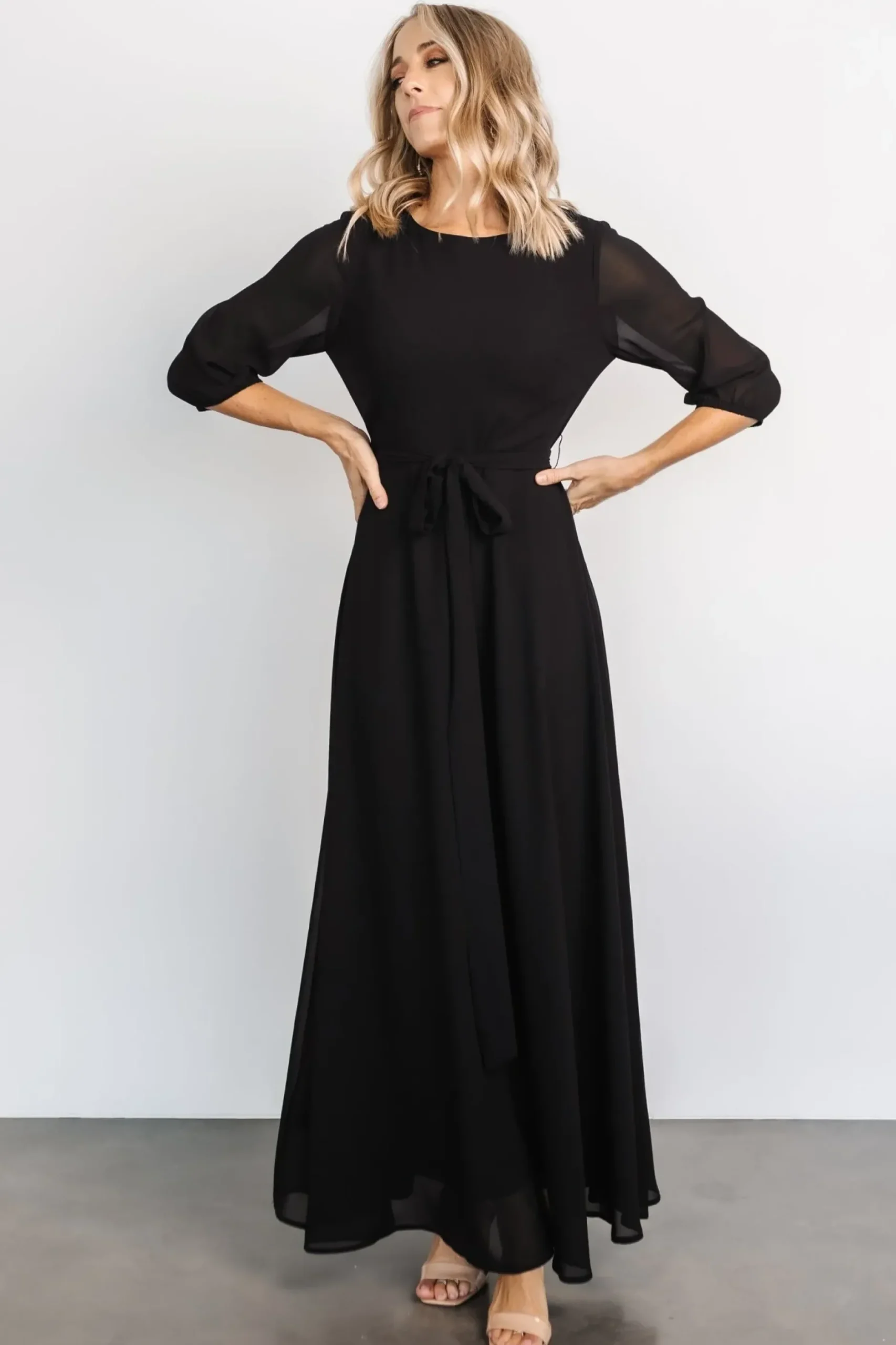 Baltic Born DRESSES|maxi dresses|Rebecca Maxi Dress | Black