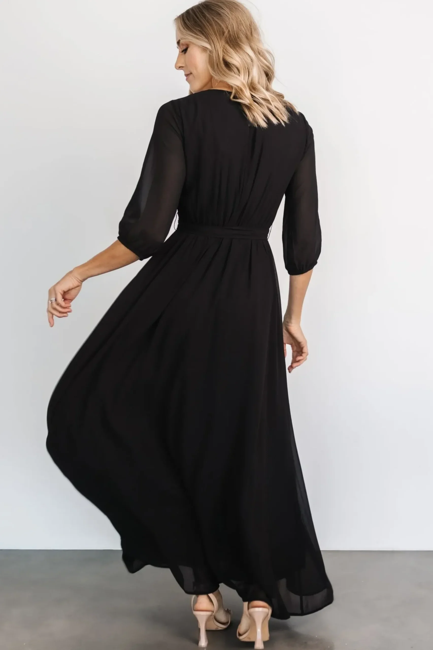 Baltic Born DRESSES|maxi dresses|Rebecca Maxi Dress | Black