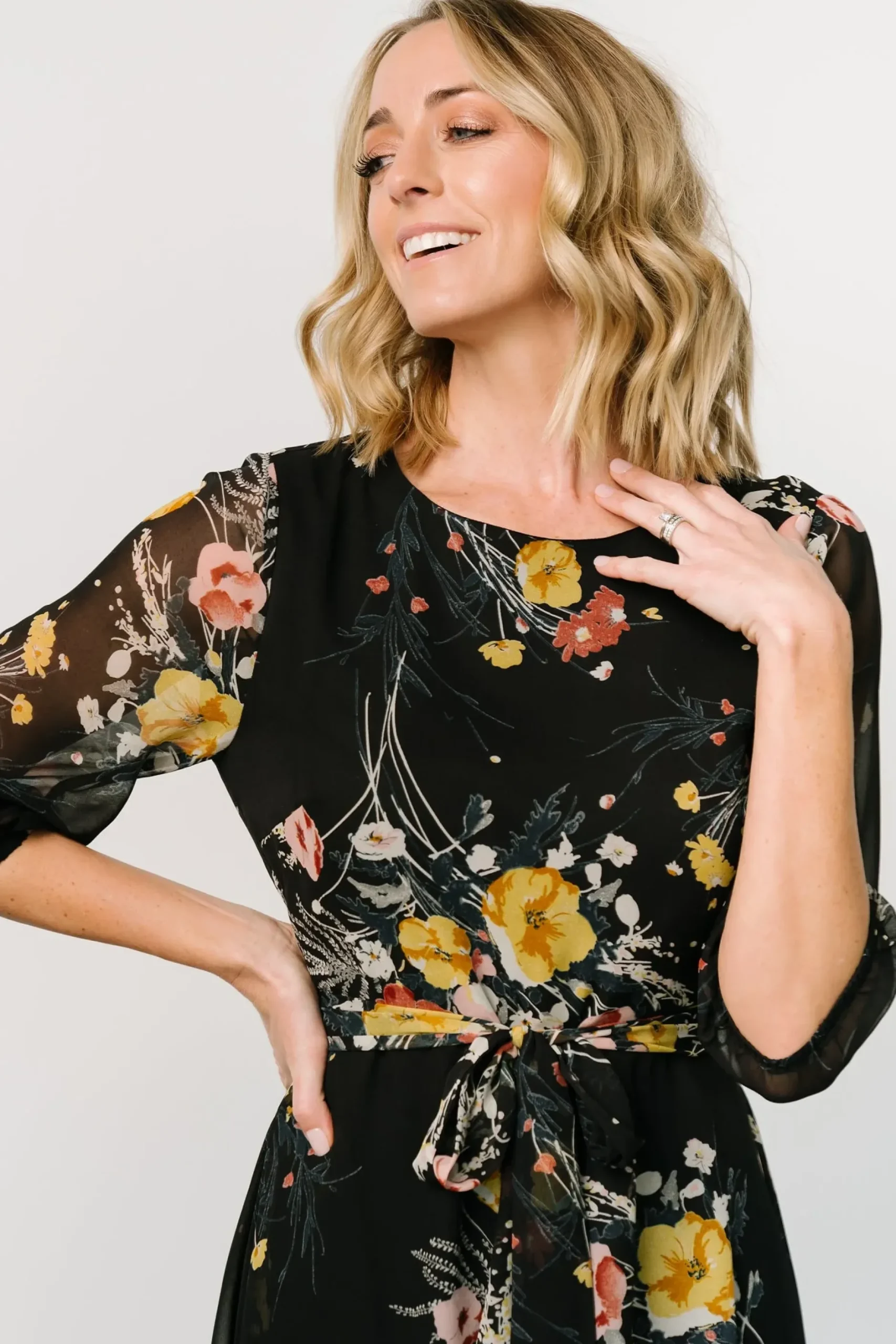 Baltic Born DRESSES|maxi dresses|Rebecca Maxi Dress | Botanical Floral