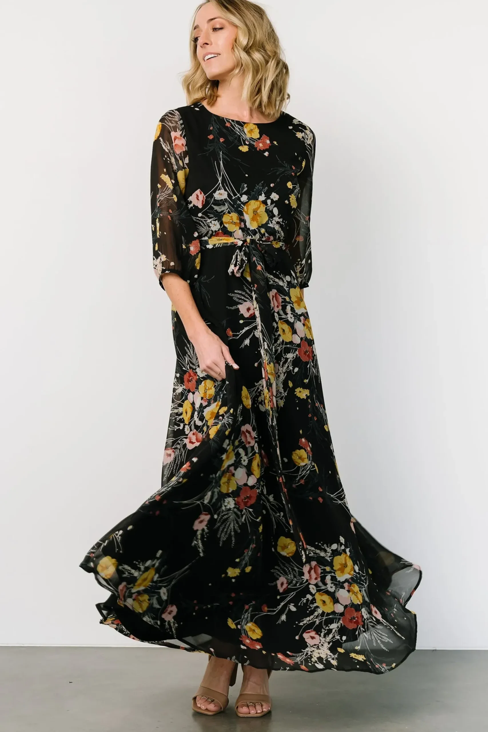 Baltic Born DRESSES|maxi dresses|Rebecca Maxi Dress | Botanical Floral