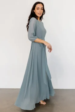 Baltic Born DRESSES|maxi dresses|Rebecca Maxi Dress | Dusty Blue