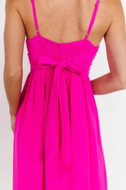 Baltic Born maxi dresses|EXTENDED SIZING|Regan Tank Maxi Dress | Fuchsia