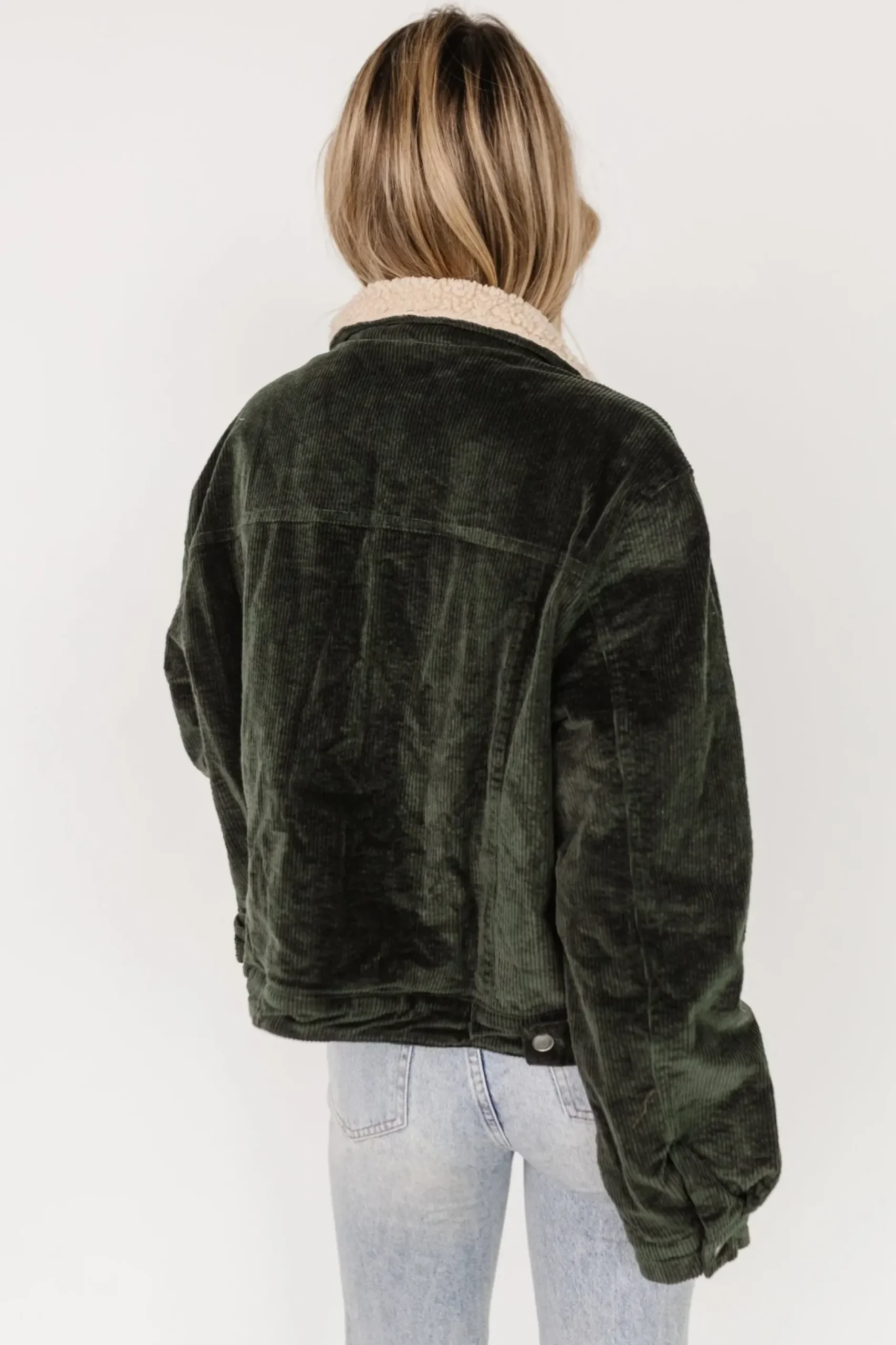 Baltic Born outerwear|Ridley Corduroy Jacket | Olive