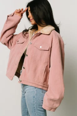 Baltic Born outerwear|Ridley Corduroy Jacket | Pink