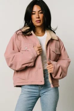 Baltic Born outerwear|Ridley Corduroy Jacket | Pink