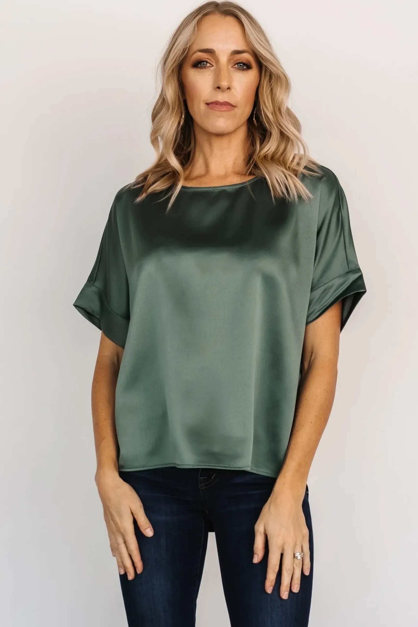 Baltic Born COMING SOON|Rory Satin Top | Pearl