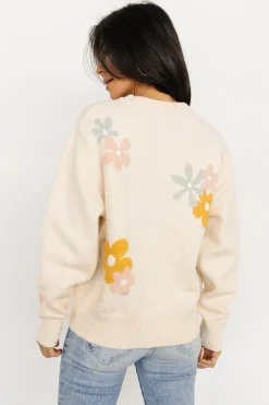 Baltic Born COMING SOON|Roxy Sweater | Cream Flower
