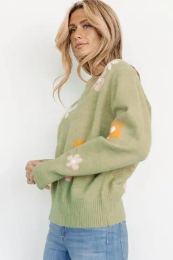 Baltic Born COMING SOON|Roxy Sweater | Sage Flower