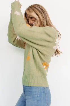 Baltic Born COMING SOON|Roxy Sweater | Sage Flower