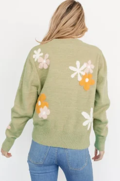 Baltic Born COMING SOON|Roxy Sweater | Sage Flower