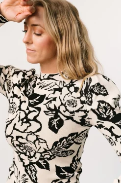 Baltic Born TOPS|blouses + shirts|Sebastian Sweater | Black Multi