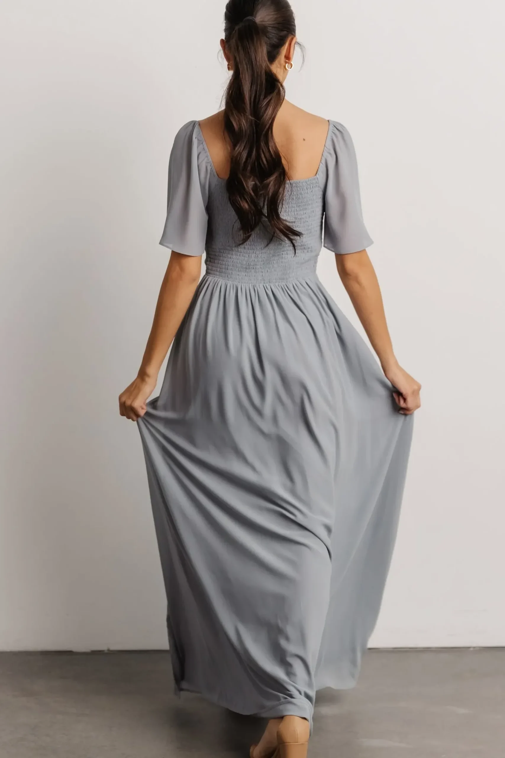 Baltic Born WEDDING SUITE|wedding guest|Sierra Sweetheart Maxi Dress | Light Blue
