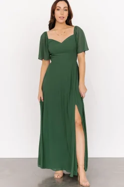 Baltic Born WEDDING SUITE|wedding guest|Sierra Sweetheart Maxi Dress | Evergreen