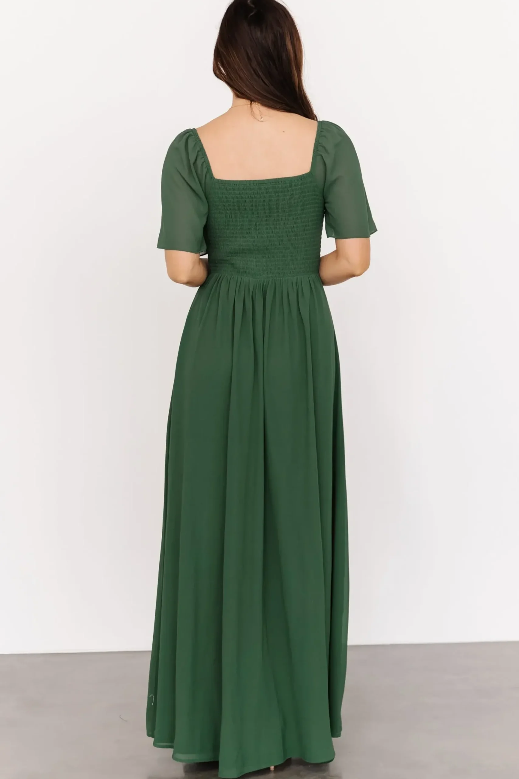 Baltic Born WEDDING SUITE|wedding guest|Sierra Sweetheart Maxi Dress | Evergreen