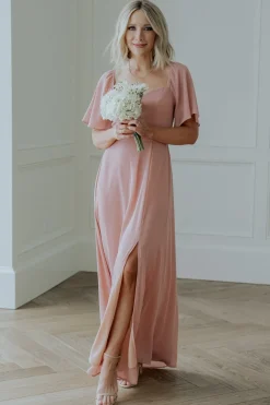 Baltic Born WEDDING SUITE|wedding guest|Sierra Sweetheart Maxi Dress | Blush