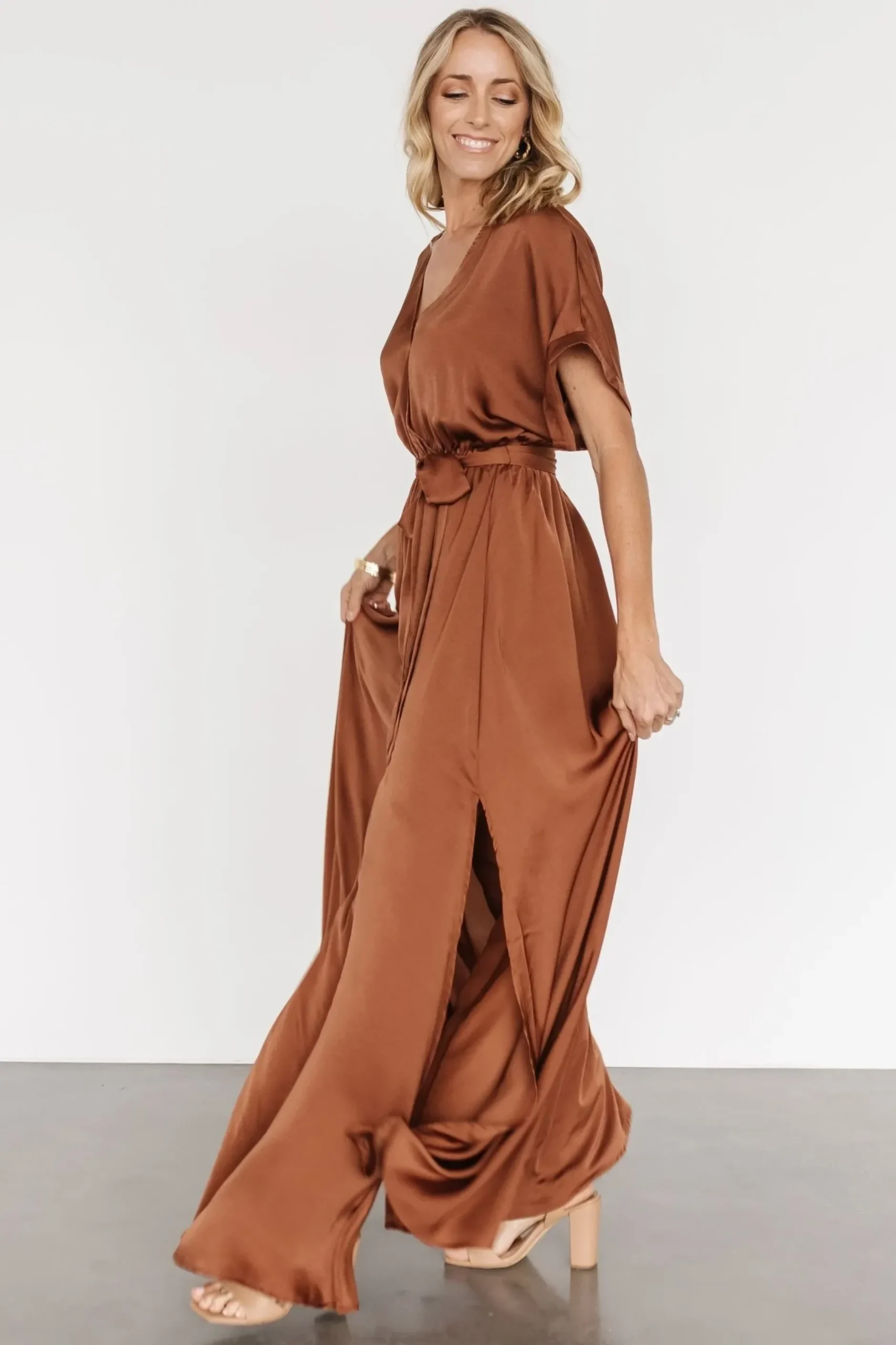 Baltic Born maxi dresses|Sorenson Maxi Dress | Bronze