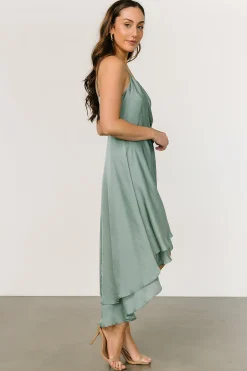 Baltic Born SALE|Steffi Tulip Wrap Dress | Eucalyptus
