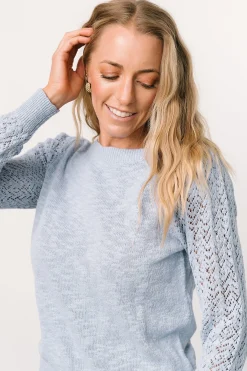 Baltic Born sweaters|Stephen Sweater Top | Blue