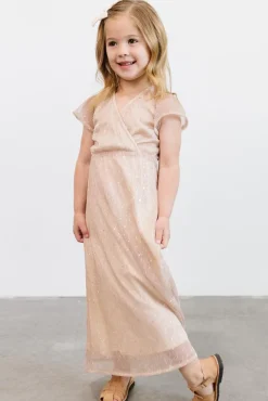 Baltic Born embellished + sequined|Toddler Grace Sparkle Gown | Mulberry