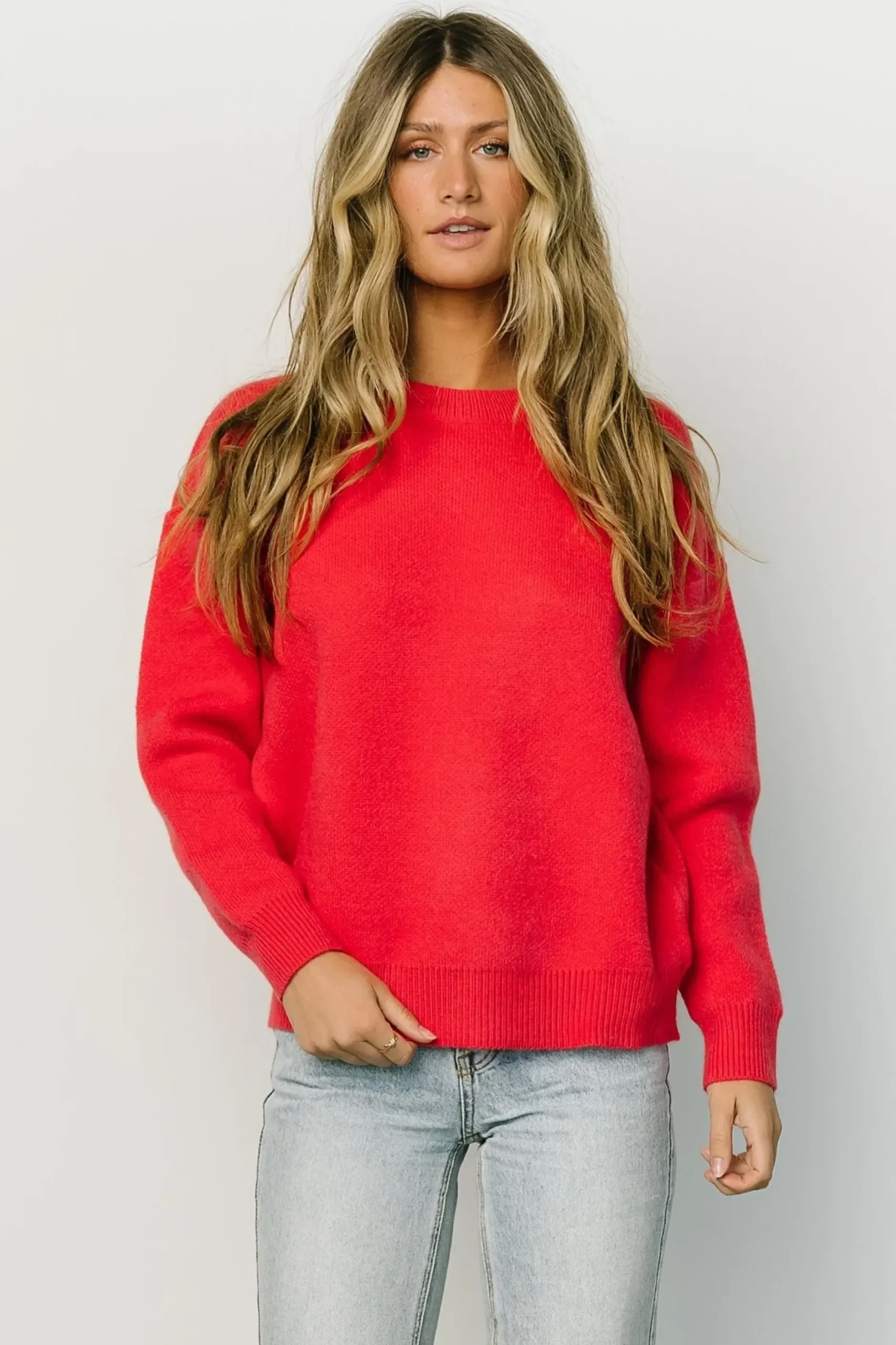 Baltic Born sweaters|Tyson Knit Sweater | Blue