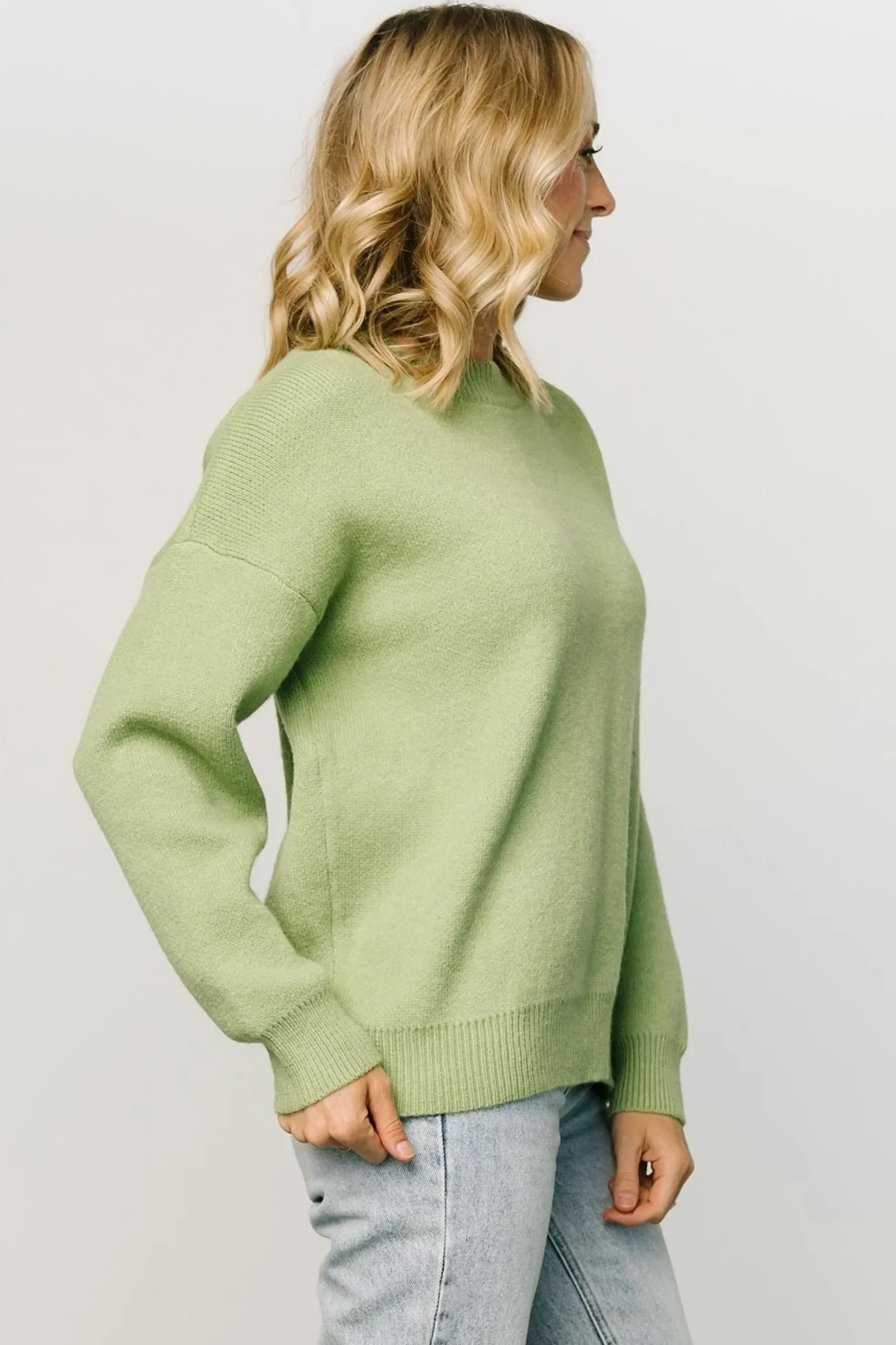 Baltic Born sweaters|Tyson Knit Sweater | Green