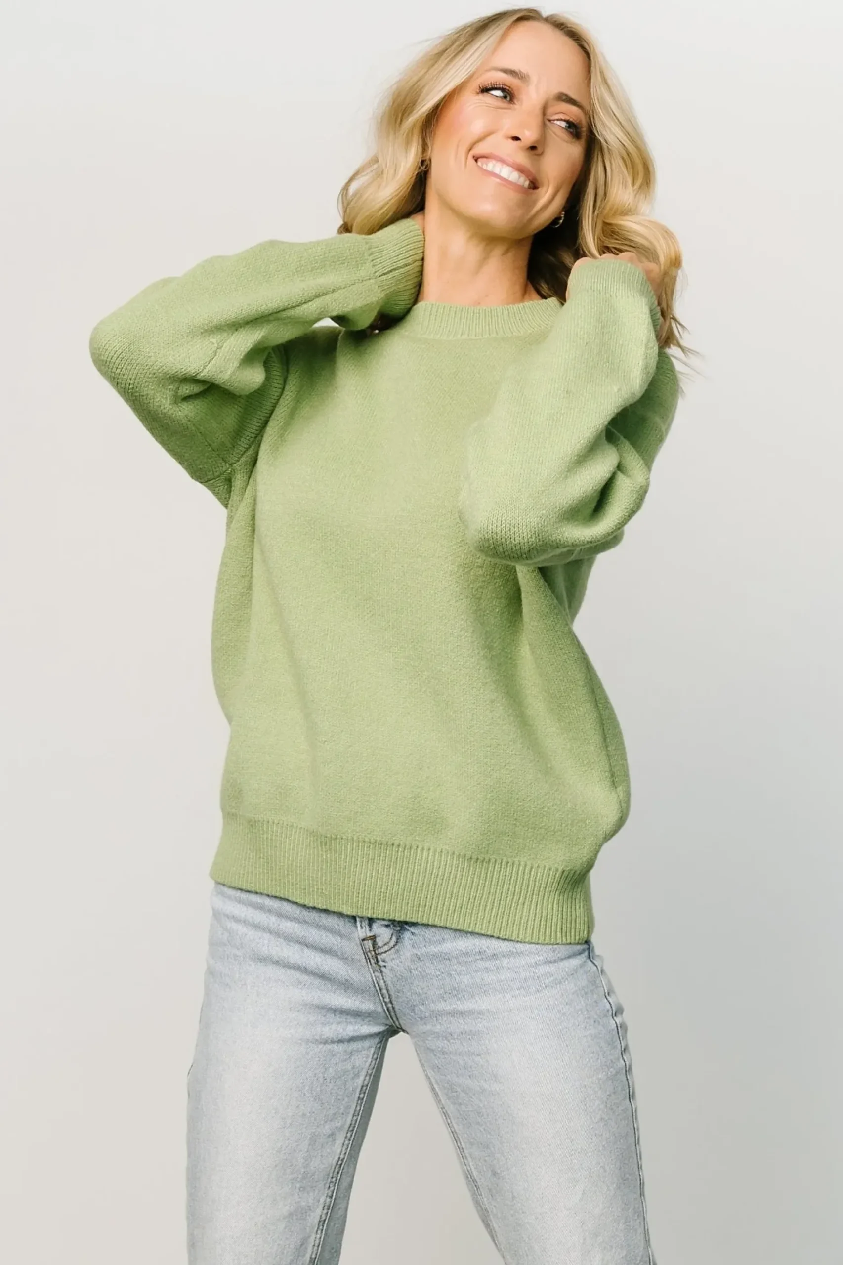 Baltic Born sweaters|Tyson Knit Sweater | Green