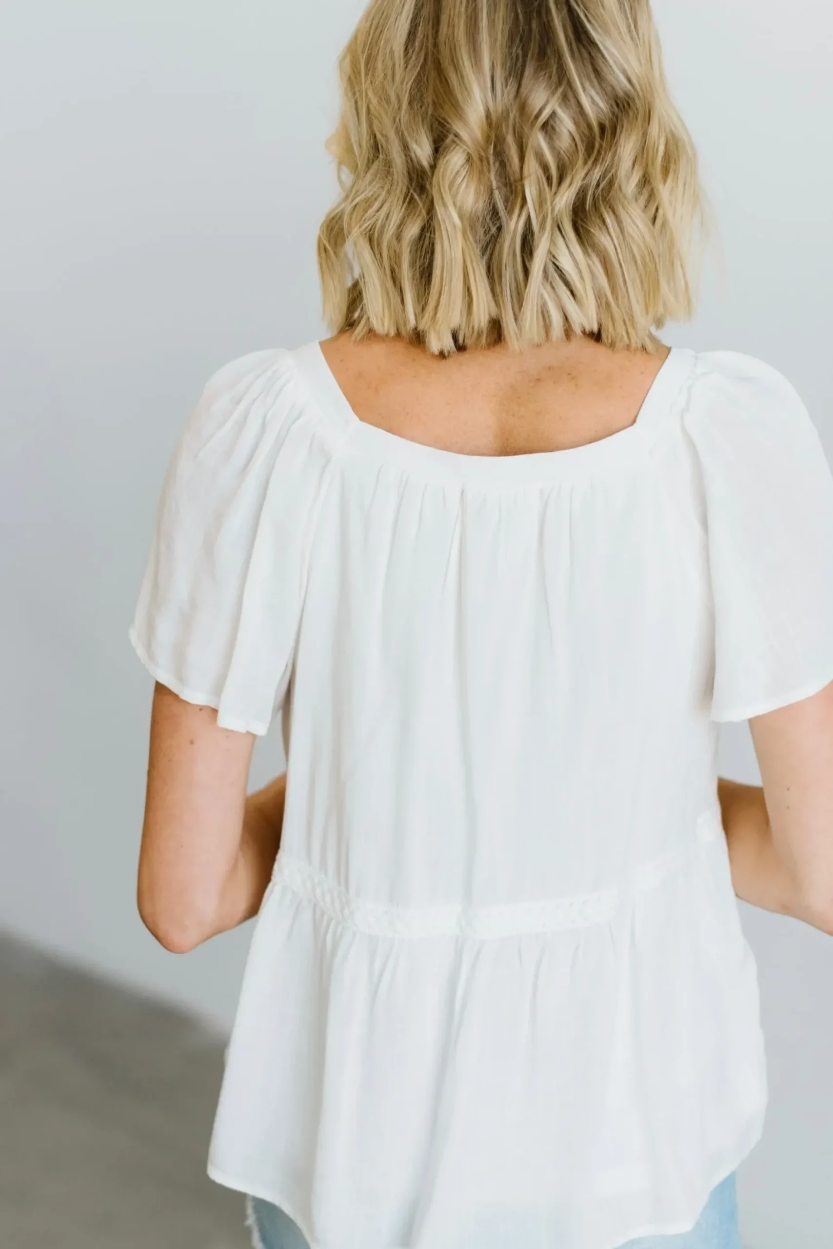 Baltic Born blouses + shirts|EXTENDED SIZING|Unity Button Up Top | Off White