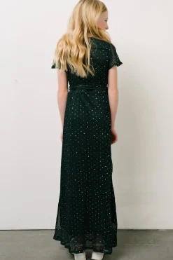 Baltic Born embellished + sequined|Youth Grace Sparkle Gown | Emerald