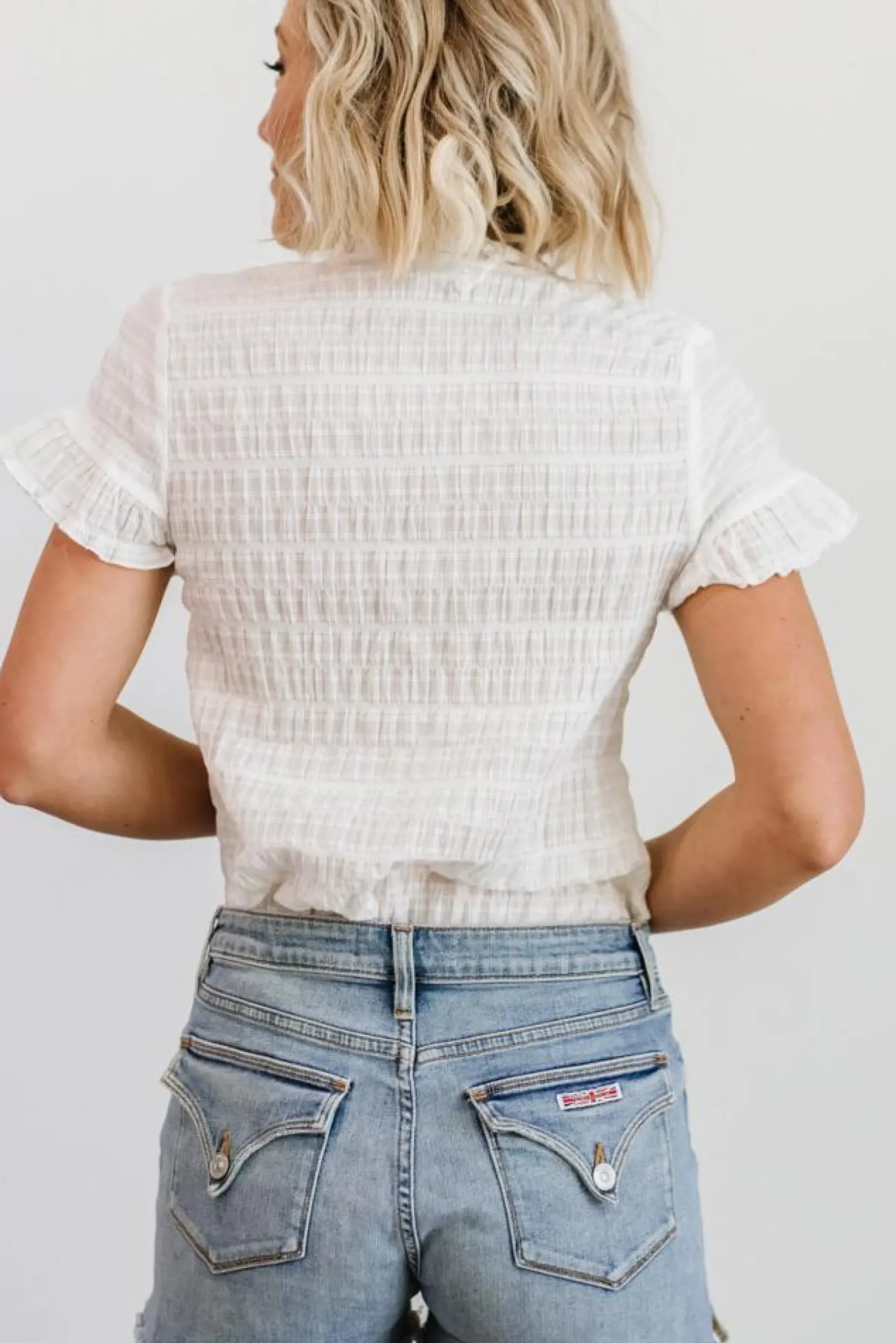 Baltic Born blouses + shirts|Zara Lace Top | White