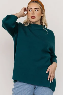 Baltic Born EXTENDED SIZING|Zola Bell Sleeve Sweater | Topaz